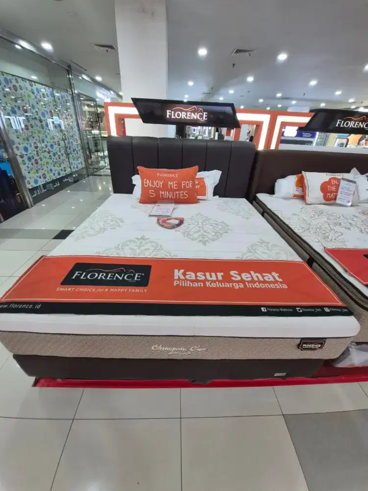 SPRING BED FLORENCE PROMO CREDIT BUNGA 0% FREE 1KALI CICILAN