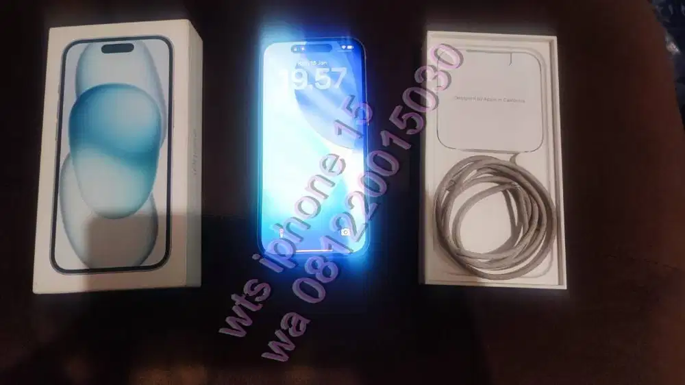 iPhone 15 128gb blue ibox id/a digimap garansi on