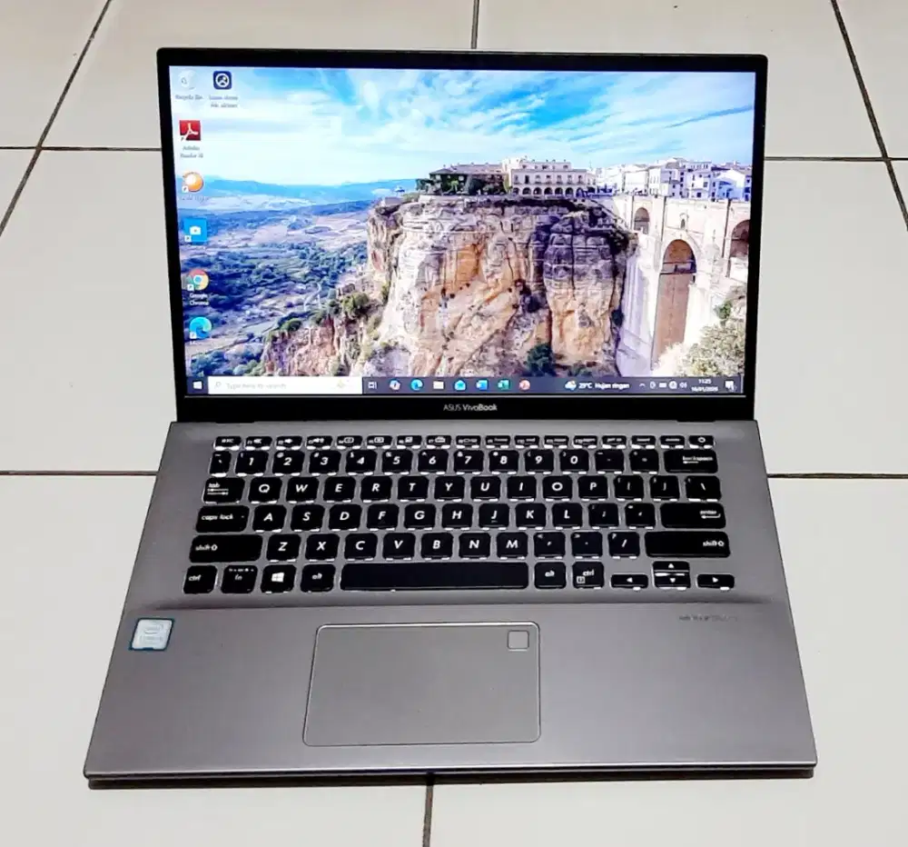Laptop Asus Vivobook A412FA Core i5 Gen 8 Ngebut Normal Baterai Ok