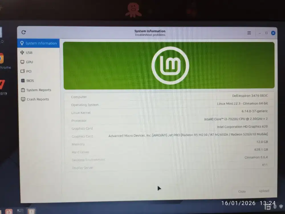 Laptop Dell Inspiron 14 3476