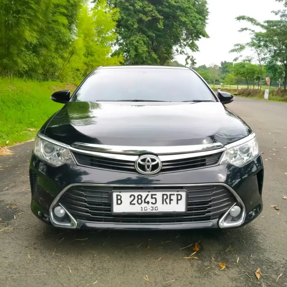 TOYOTA CAMRY 2.5G A/T 2018 HITAM TGN1 KM 55RIBU ORIGINAL TERAWATBAIK