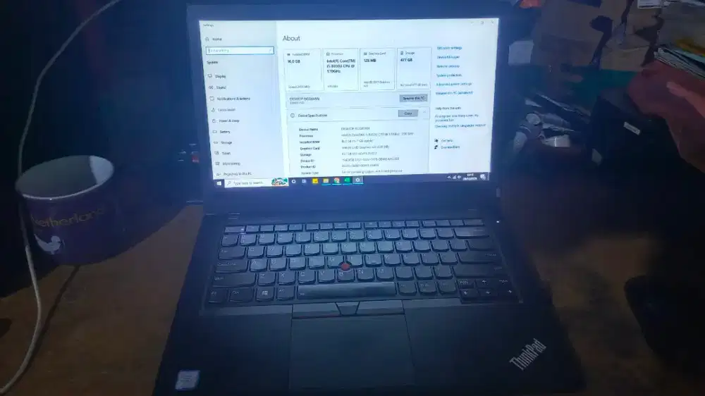Laptop lenovo thinkpad T480