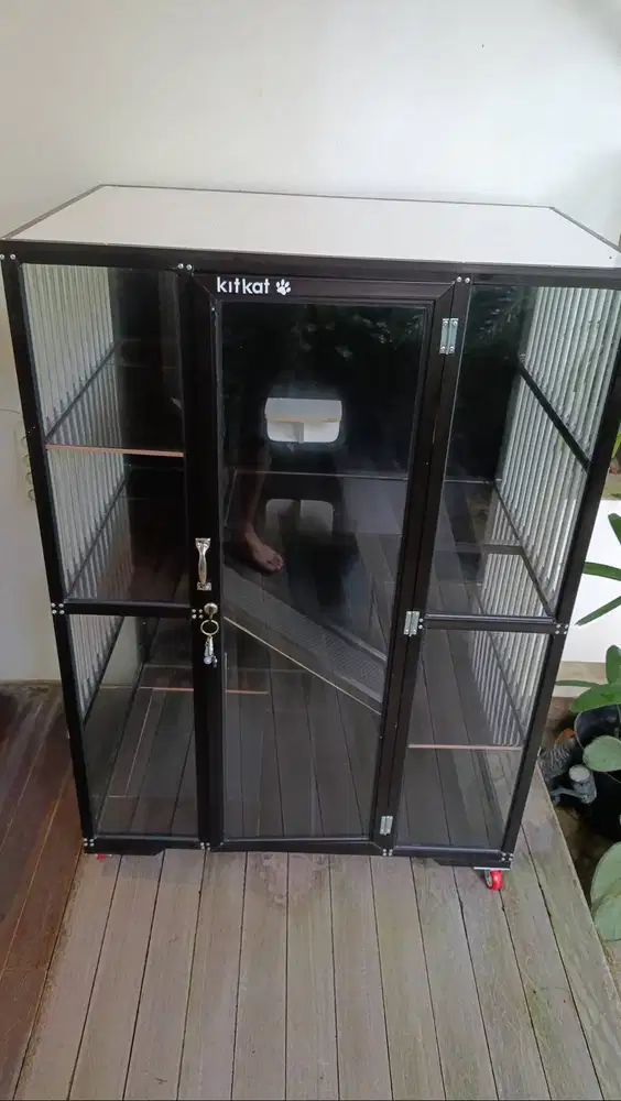 Kandang Kucing Mewah - Custom Made - Full Aluminium