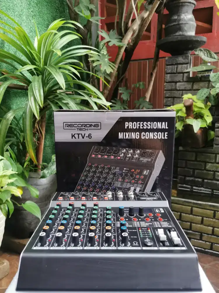 Mixer Recording Tech KTV-6