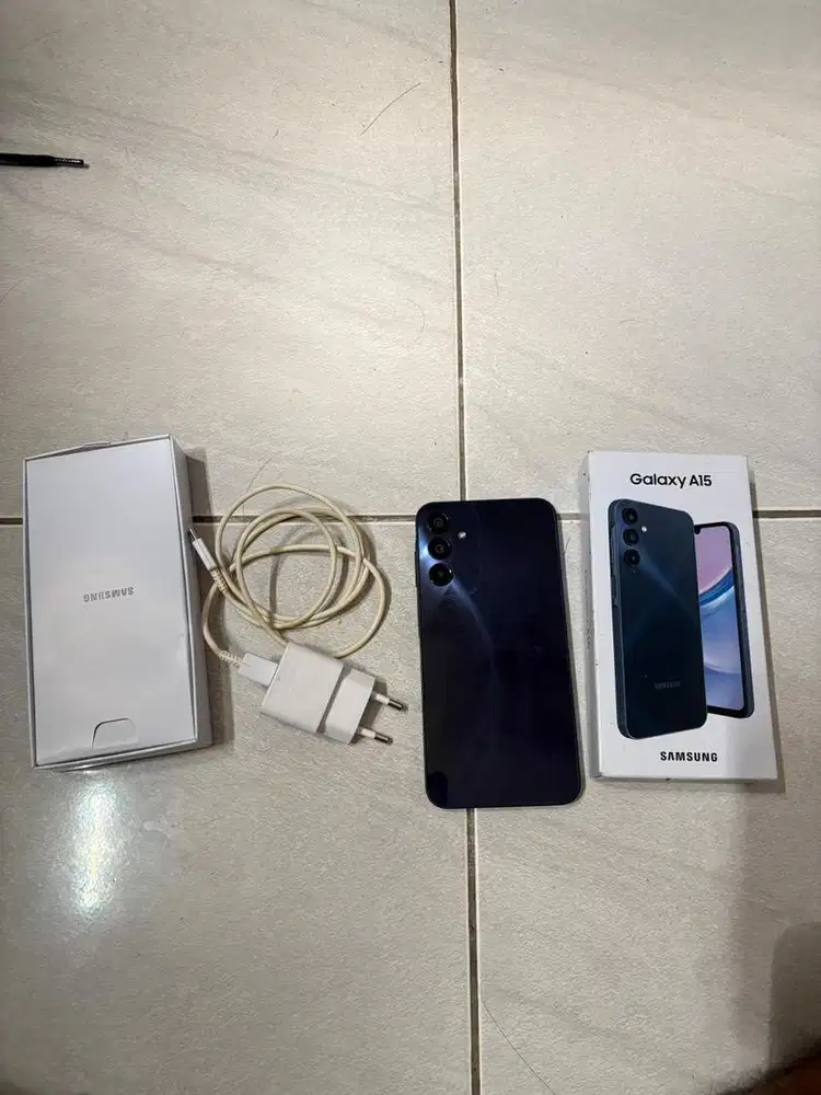 Jual Hp Samsung A15 4G 8/128 Gb Fullset Mulus