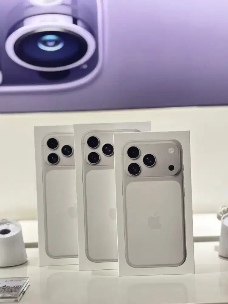 Stock Terbatas!! iPhone 17 Pro Max 256 Silver