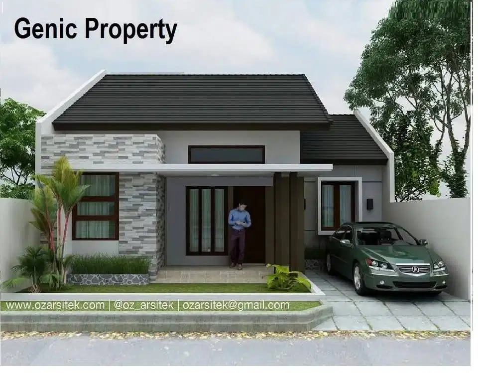 Bisa KPR & Cash Tempo. Siap Huni & Pesan Bangun Free Desain