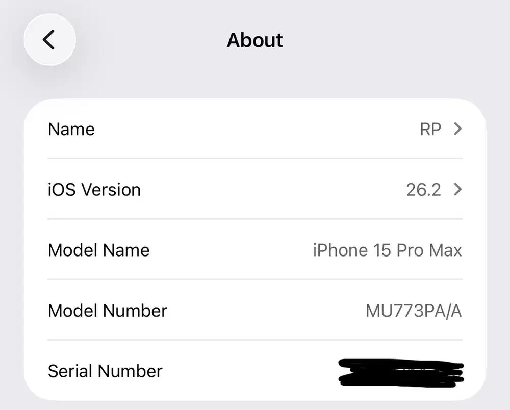 Iphone 15 Pro Max Black. 256GB