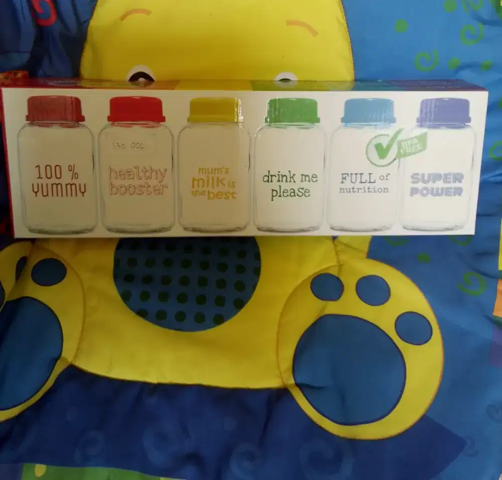 New botol asi kaca isi 6 pc.