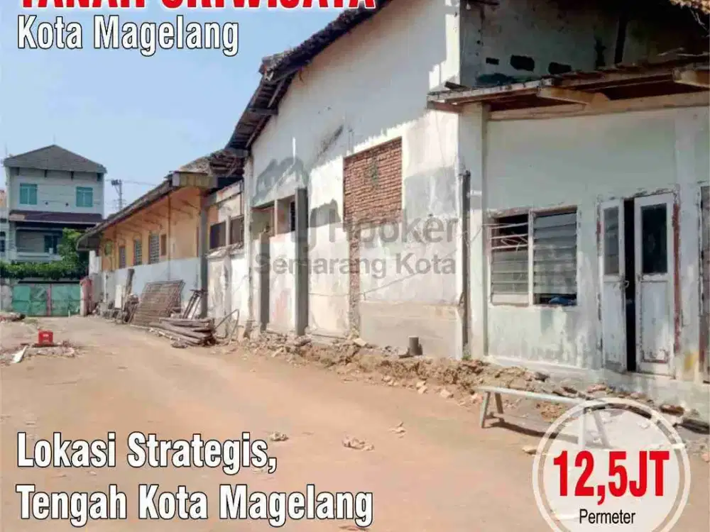 Tanah strategis di tengah kota Magelang