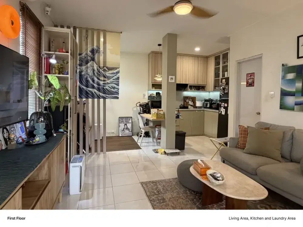 Dijual Rumah Martinez Symphonia Gading Serpong Renovated & Semi Furnished