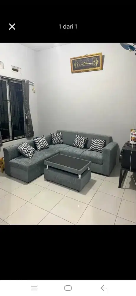 Sofa minimalis dan elegan