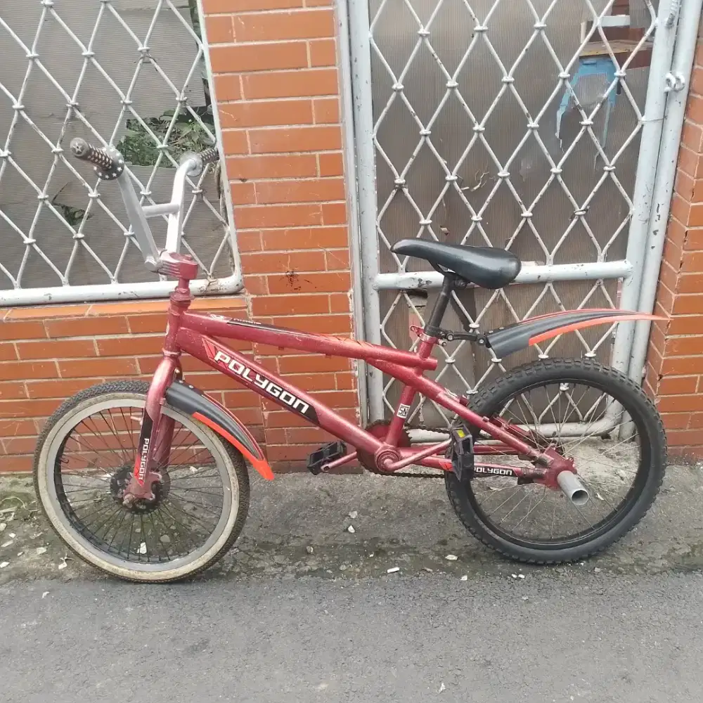 Sepeda BMX Polygon Ukuran 20 Inch Anak Dewasa Rem Terpedo Murah