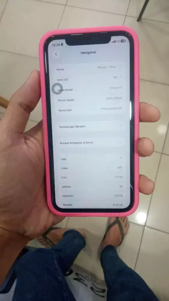 Iphone 11 128gb Ibox bh 79%