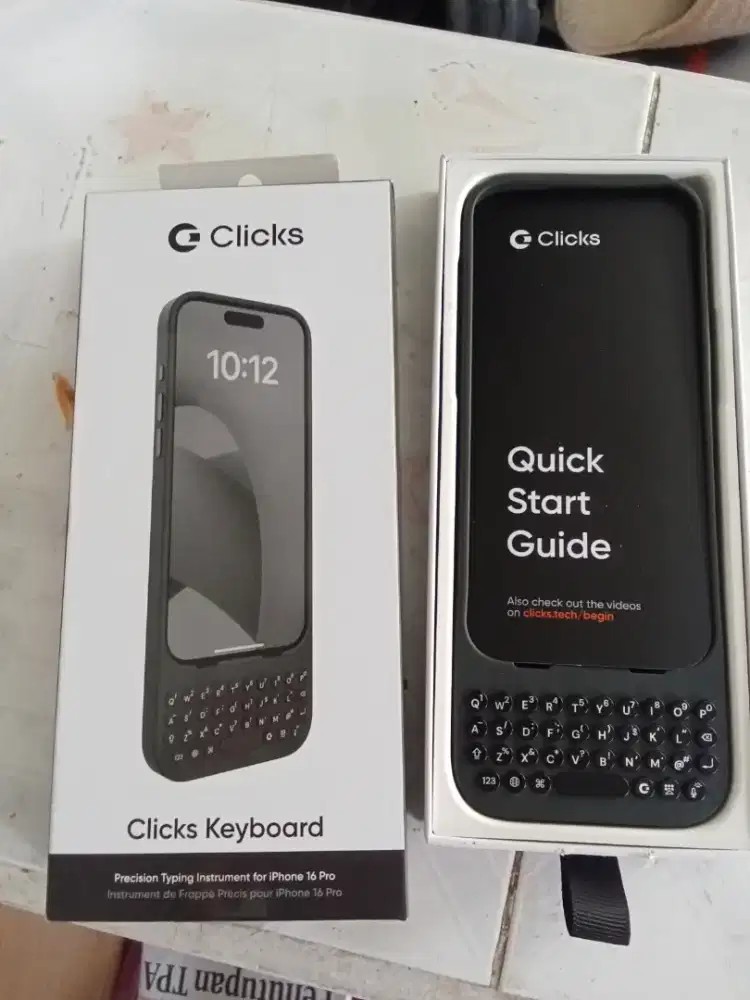 Klick keyboard for iPhone 16 pro