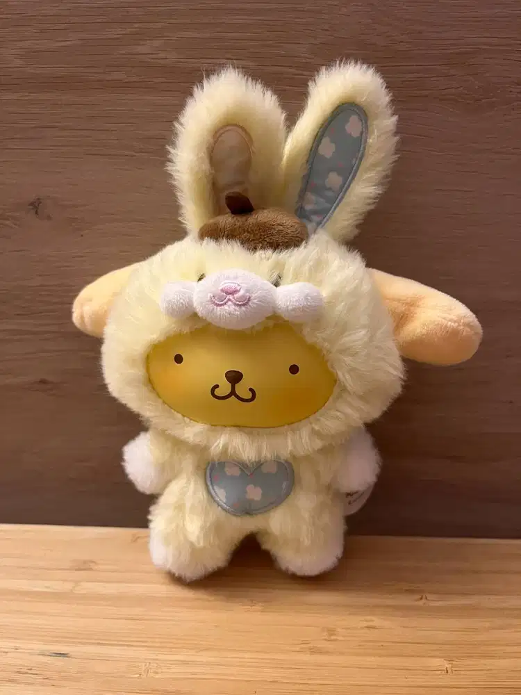 Miniso x Sanrio – Elf Bunny Series Vinyl Plush (Pompompurin)
