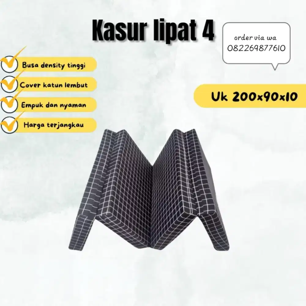Kasur lipat 4 inoac