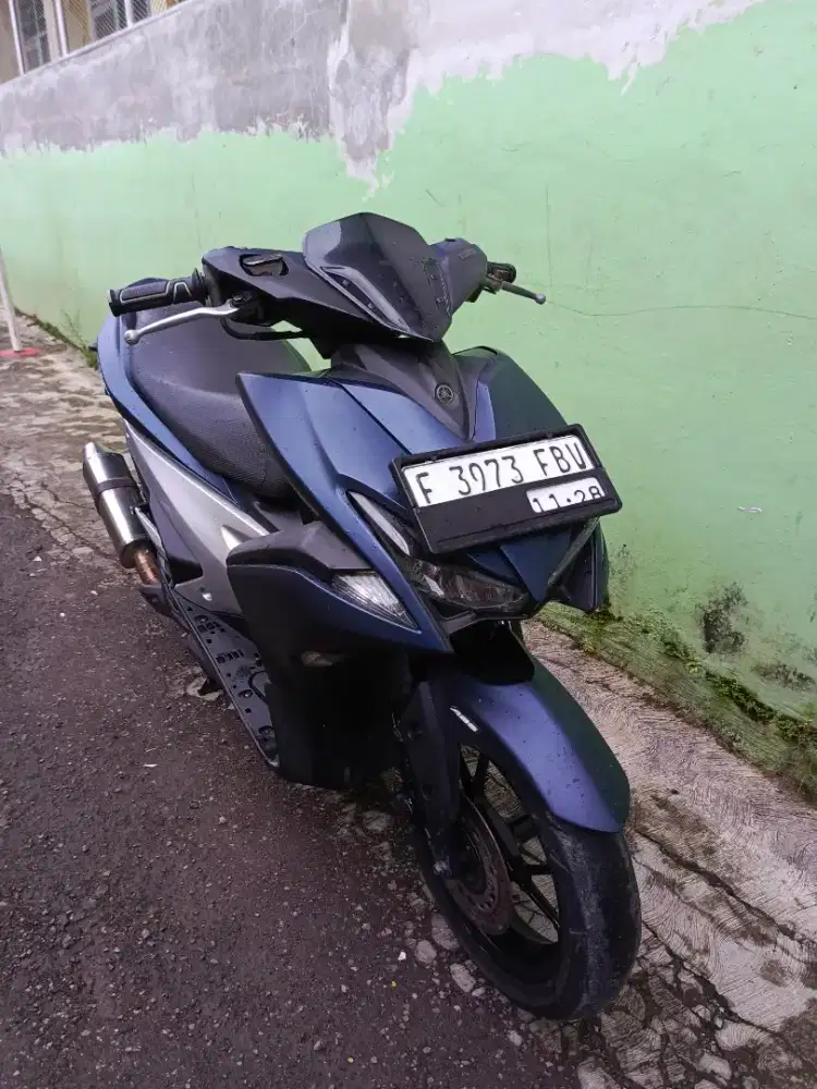 Jual/Tuker tambah Aerox type ABS keyless 2017 pajak hidup