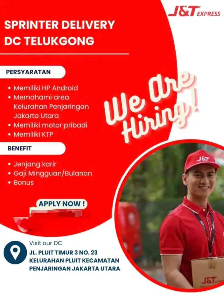 KURIR JNT DC TELUKGONG