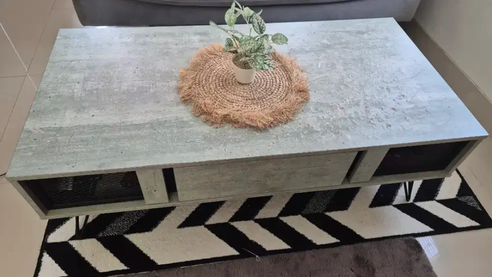 Meja tamu/tv/coffee (industrial style)