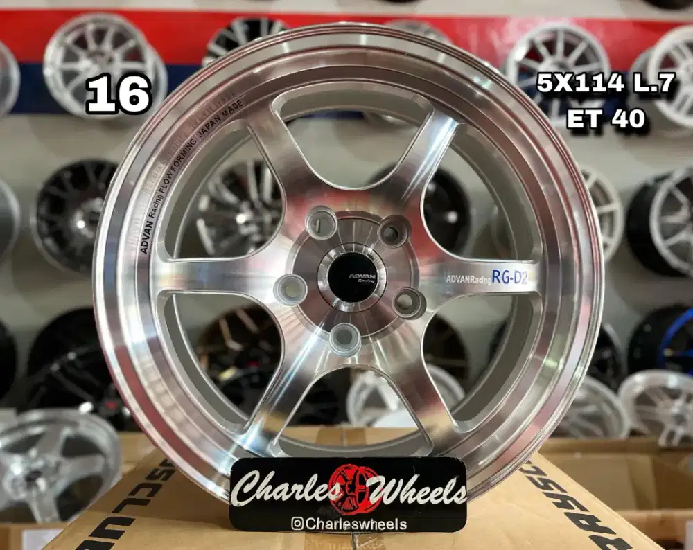 VELG ADVAN RG-D2 SP R16 MURAH
