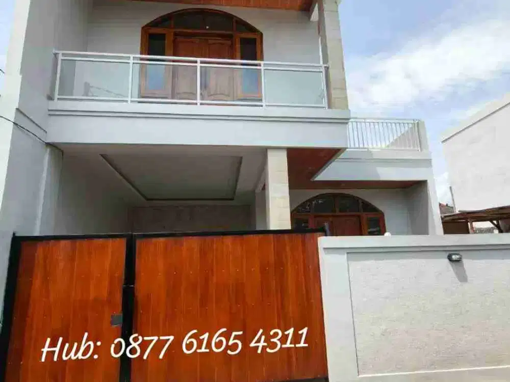 Rumah baru di Nuansa hijau utama ubung Denpasar utara