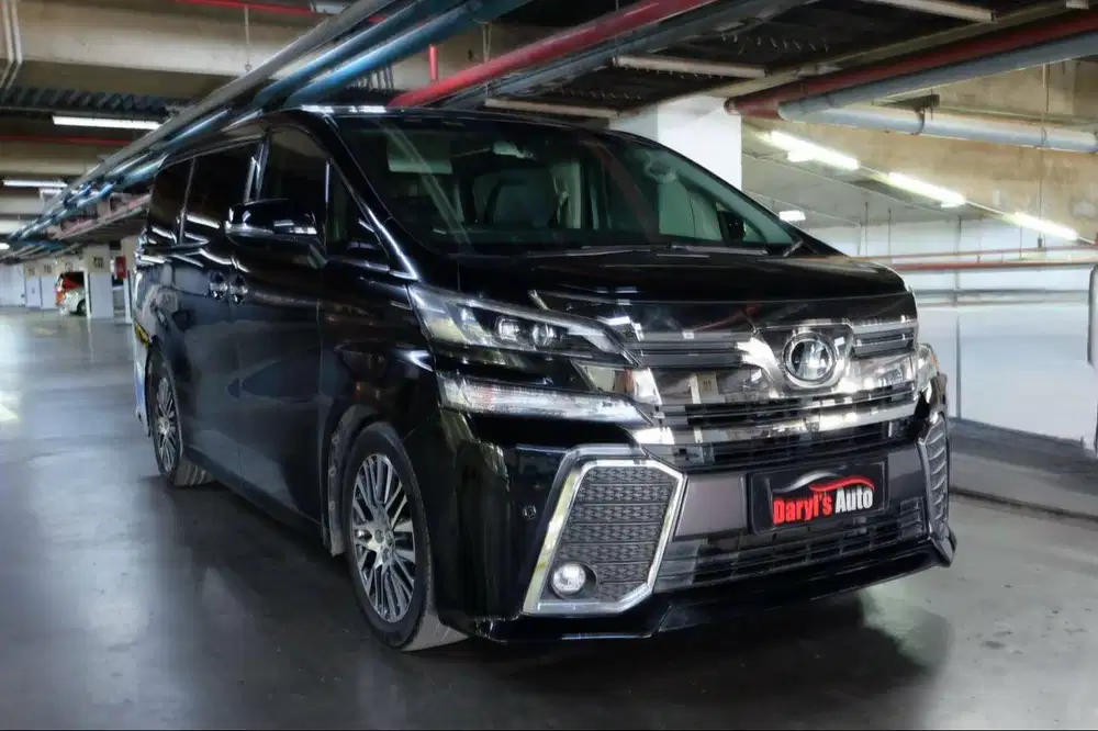 2017 Toyota Vellfire ZG Premium Sound JBL Facelift TDP 120 jt