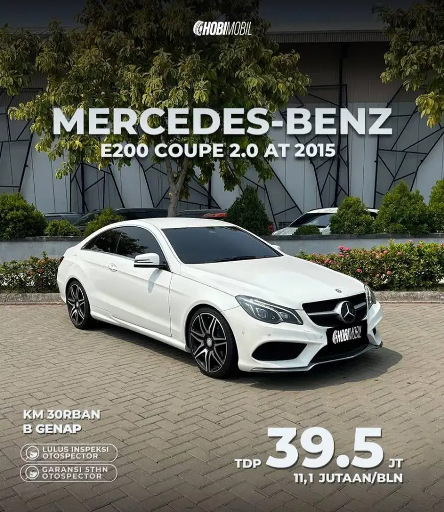 Mercy E200 Coupe Two Door AT 2015