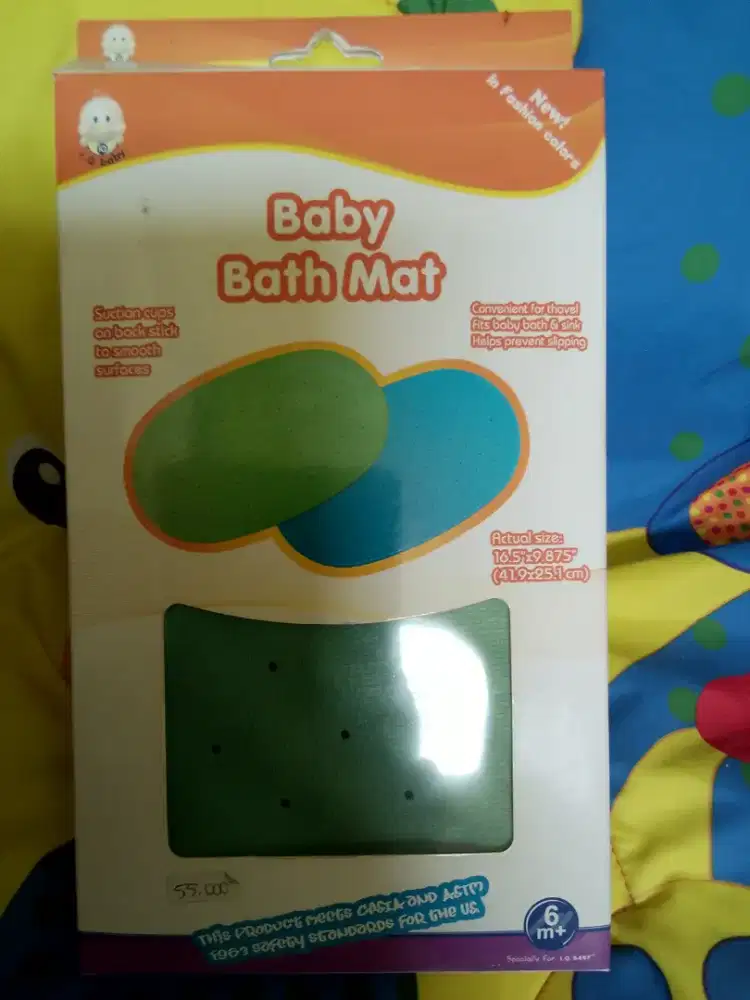 New baby bath mat, alas untuk mandi bayi