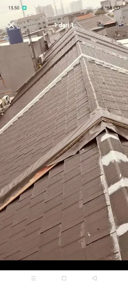 Atap bocor kanopi atap bajarigan terpasang dll bergaransi