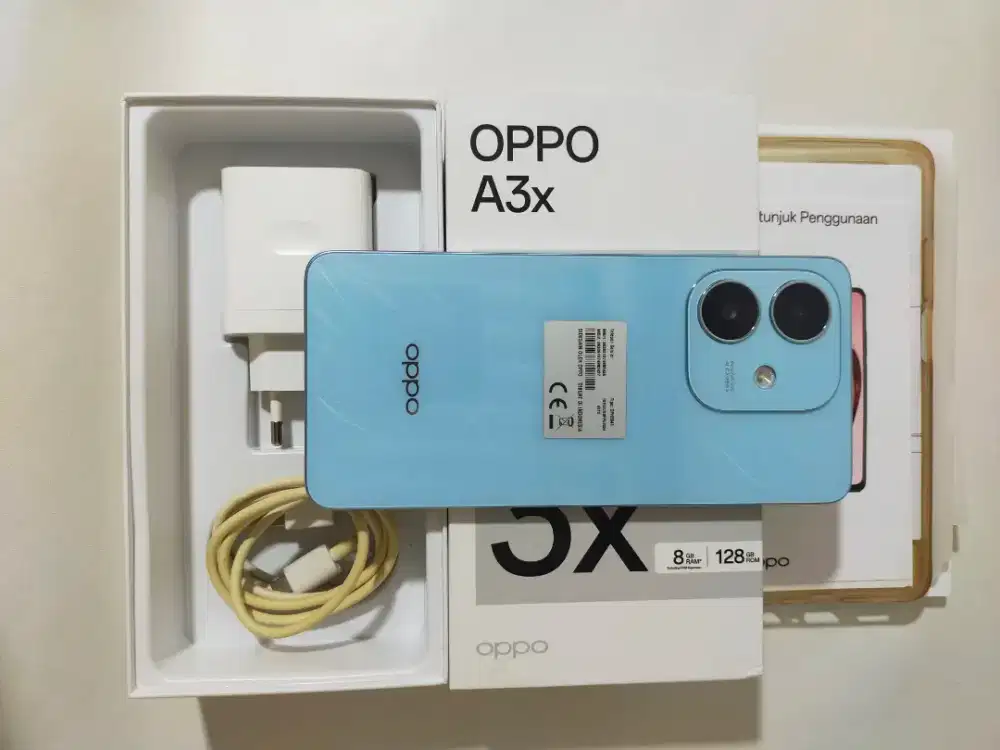 Oppo A3x Ram 4+4/128 Second Resmi