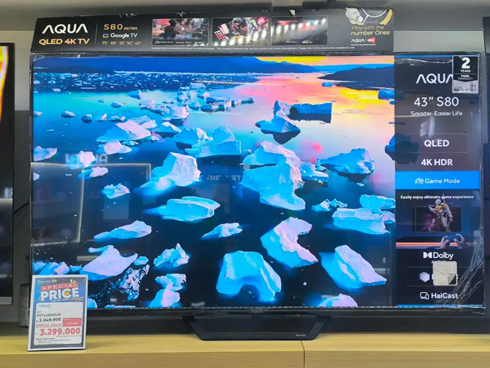 TELEVISI 43INC AQUA SPECIAL PRICE