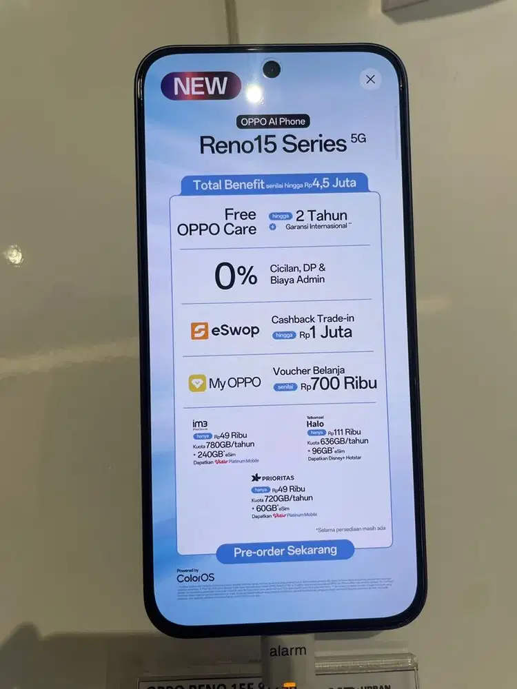 SPECIAL PROMO OPPO RENO 15f