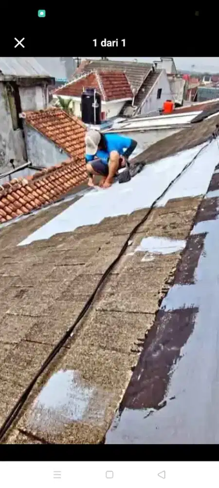 Atap bocor kanopi atap bajarigan terpasang dll bergaransi