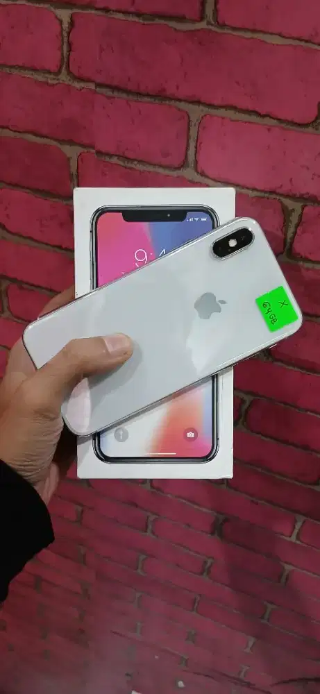 iphone X 64gb mulus fullset