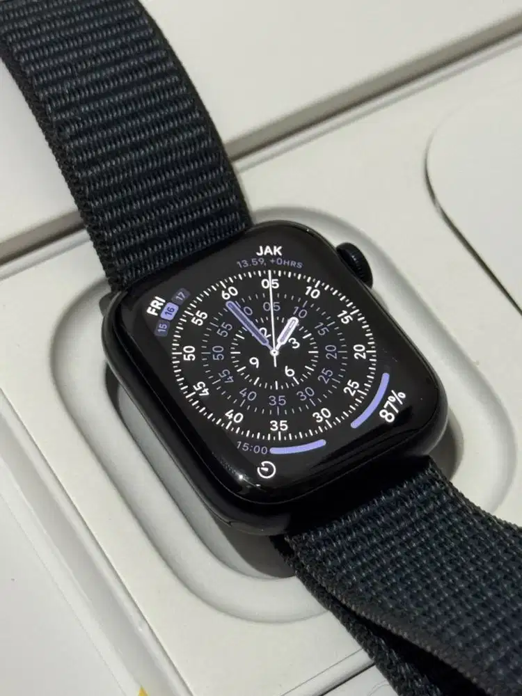 iBox Apple Watch Series 9 41mm Midnight Fullset ID/A Garansi On 2026