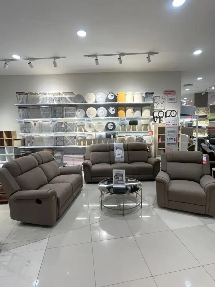 LORIAN SOFA SET RECLAIN SELMA