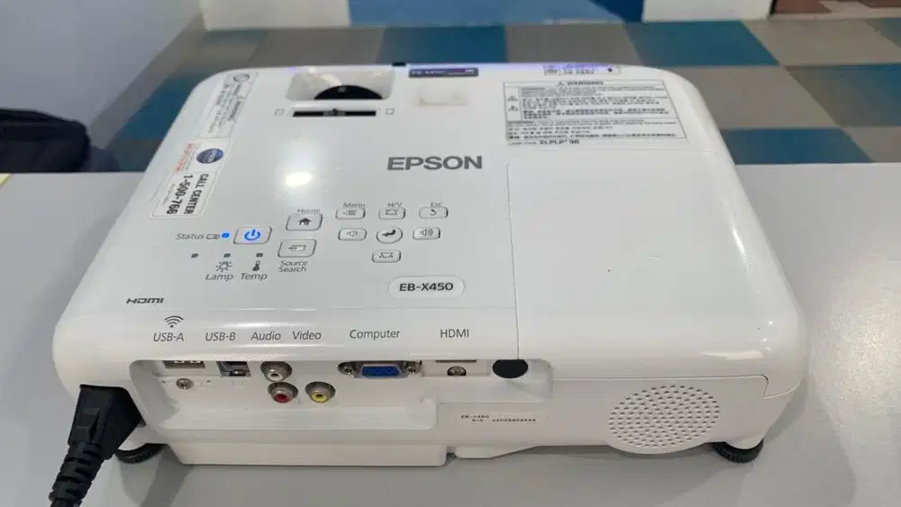 Proyektor Epson EB-X450 | Normal | Lampu 129 Jam