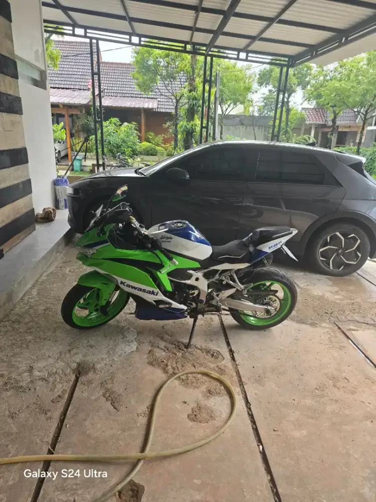 Zx25 rr 2024 anniversary motor kawazaki zx 25rr accecoris modif ori ad