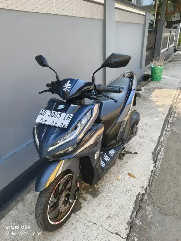 Alln vario 125 biru Plat SoLo