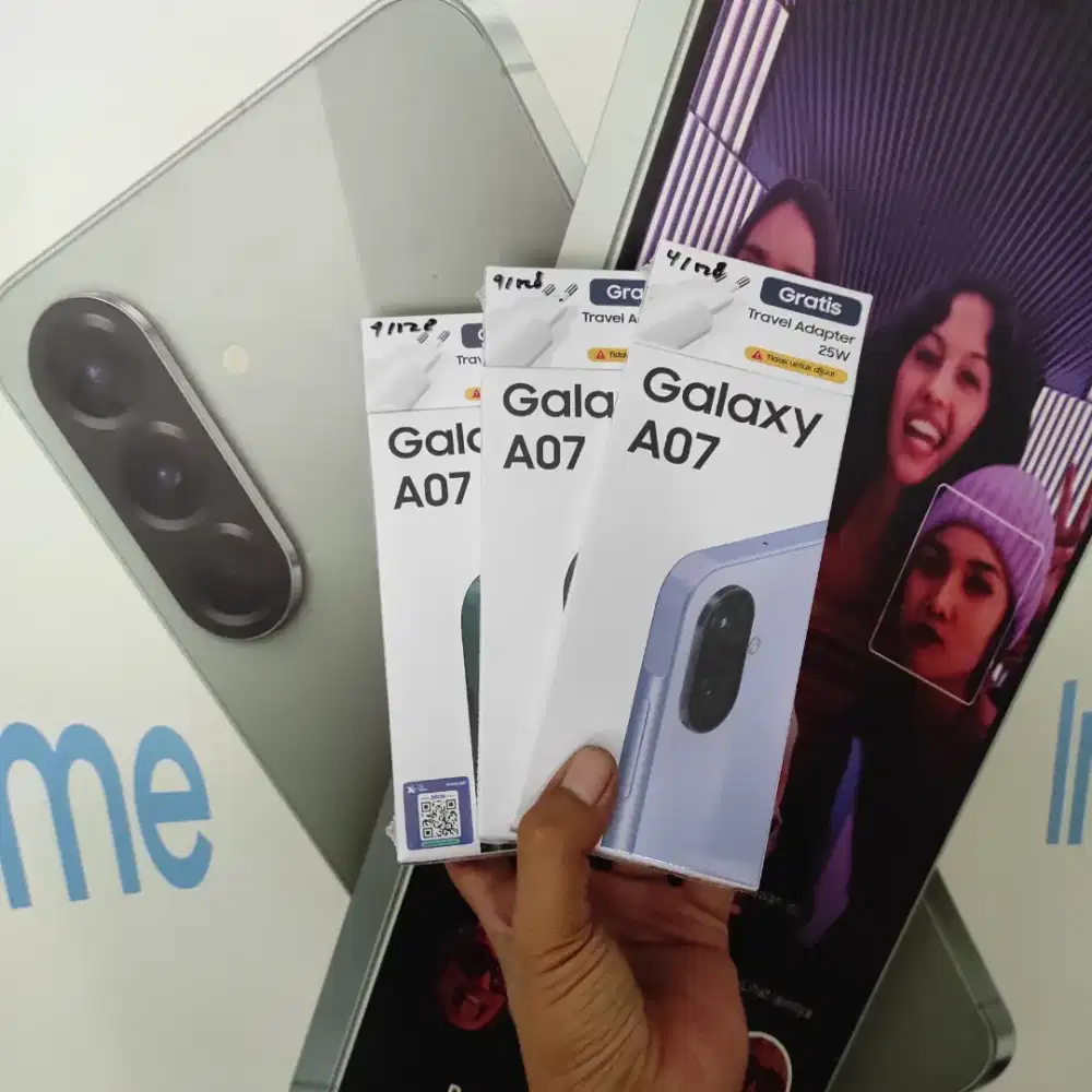 Fast respon wa Samsung Galaxy A07 4/128 Garansi resmi 1thn