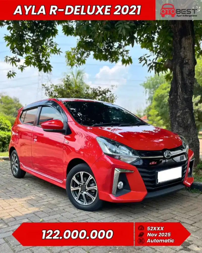 Daihatsu Ayla R Deluxe 1.2 AT 2021