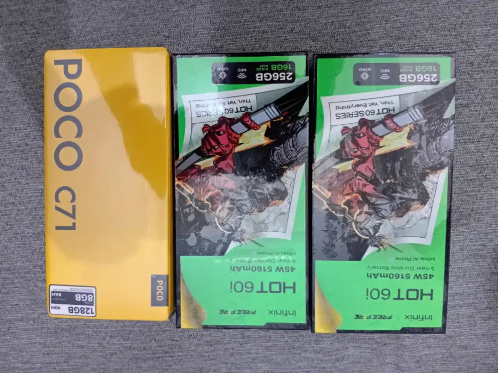 Kredit infinix hot 60i