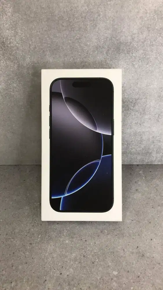 iPhone 16 Pro 256GB Black Garansi Resmi New Segel