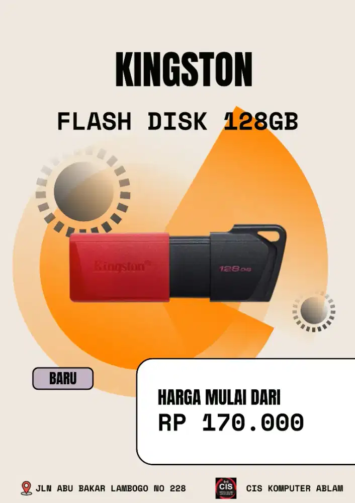 Jual Flash Disk Kingston 128GB