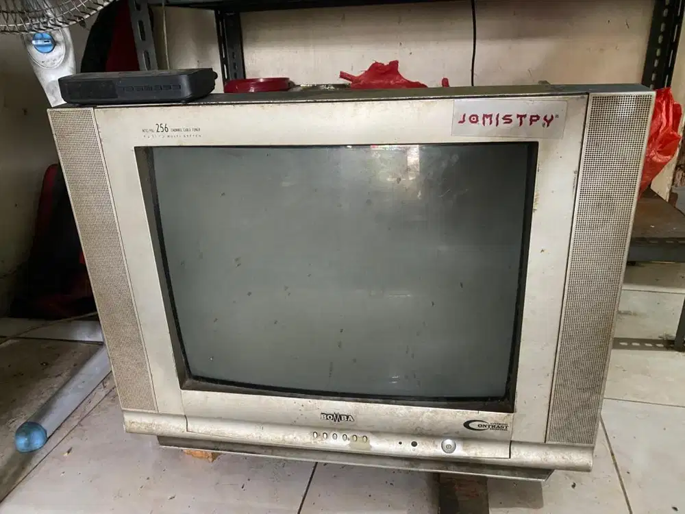 Jual tv bekas boba 21 inc mati total