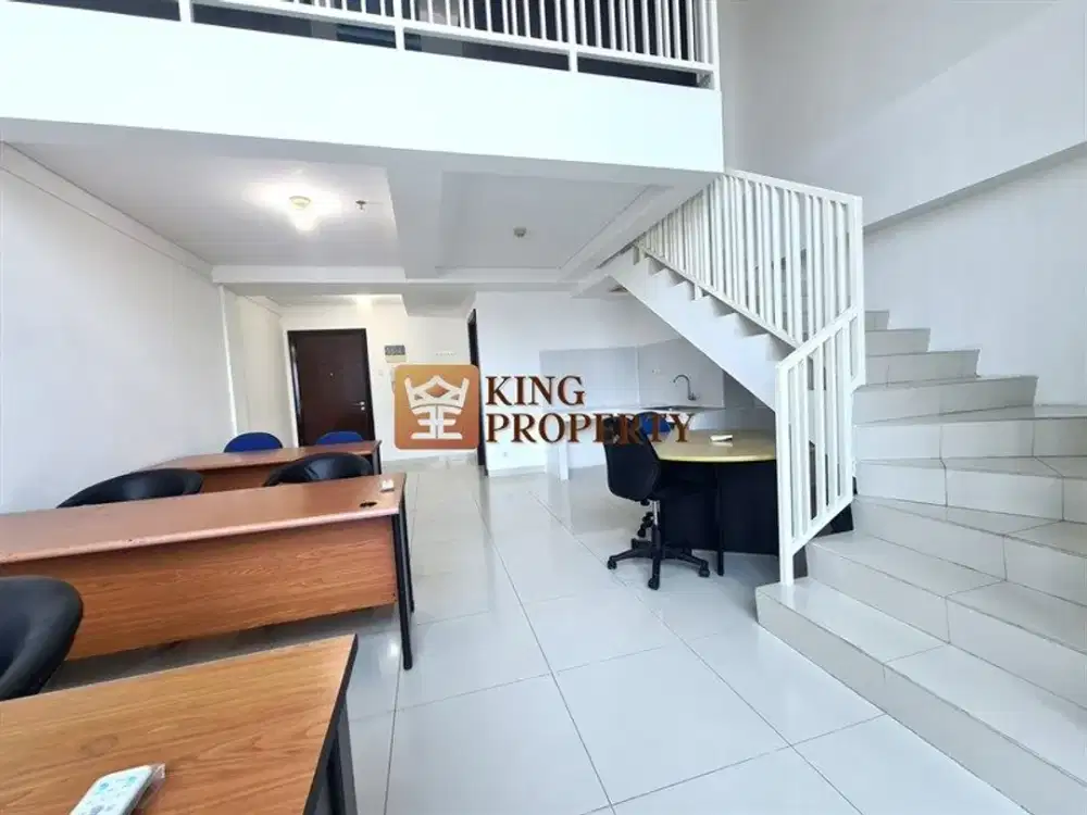 Terintegrasi Mall Central Park 2, Disewakan Soho @Podomoro City 2 Lantai 102M, Partially Furnished Rapi bisa untuk Kantor / Hunian