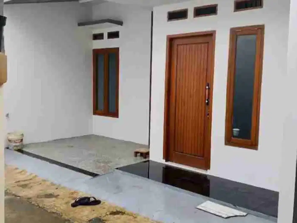 Rumah baru murah mezzaine akses motor di Pondok Rajeg