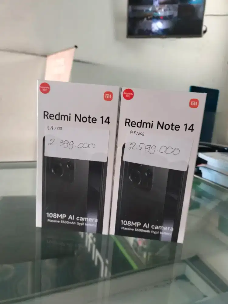 READY REDMI NOTE 14 BARU GARANSI