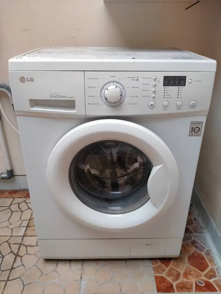 Mesin Cuci Front Loading LG Direct Drive Motor